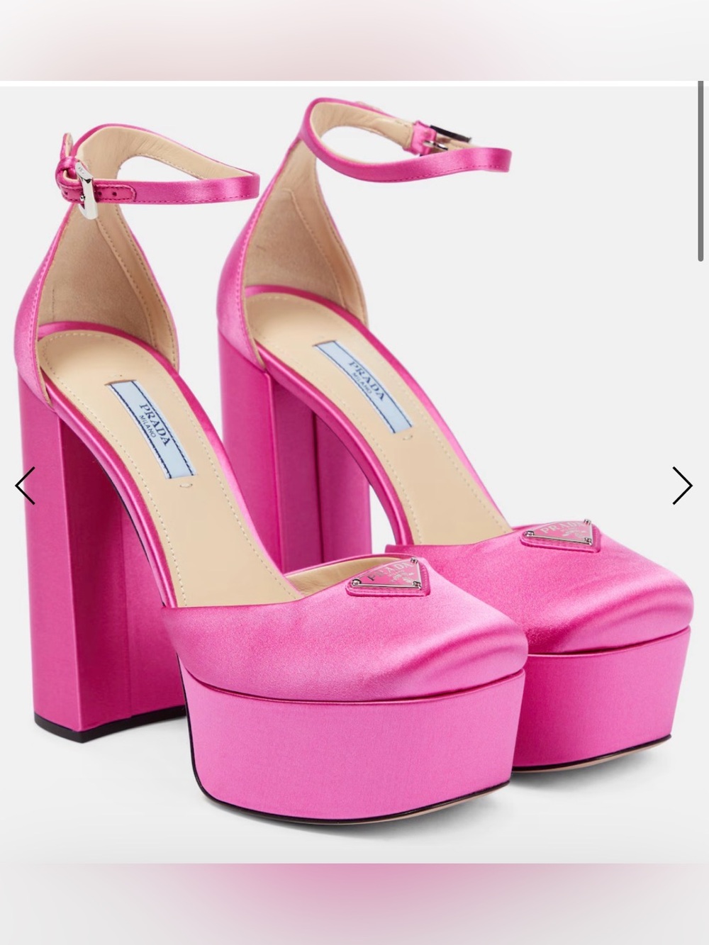 BNIB 💗Prada Platform Pumps - Picture 1 of 5